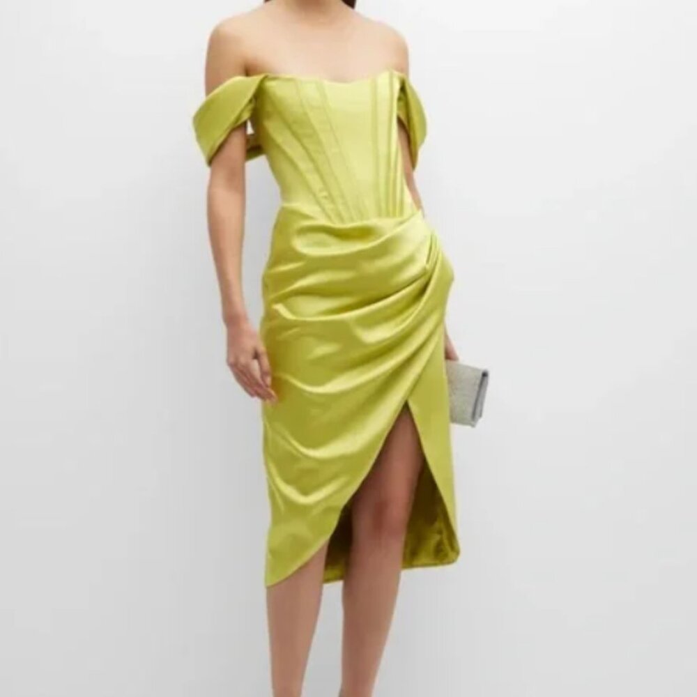 NWT Gigiis Jamine Bodyshaper Midi Dress